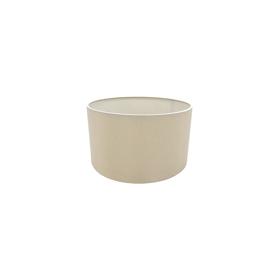 D0277  Sigma 30cm Dual Faux Silk Fabric Shade Nude Beige, Moonlight